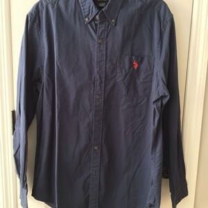 U.S. Polo Assn. Dark Blue Casual Shirt